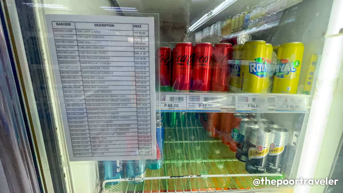 Boracay Prices Grocery Items Drinks
