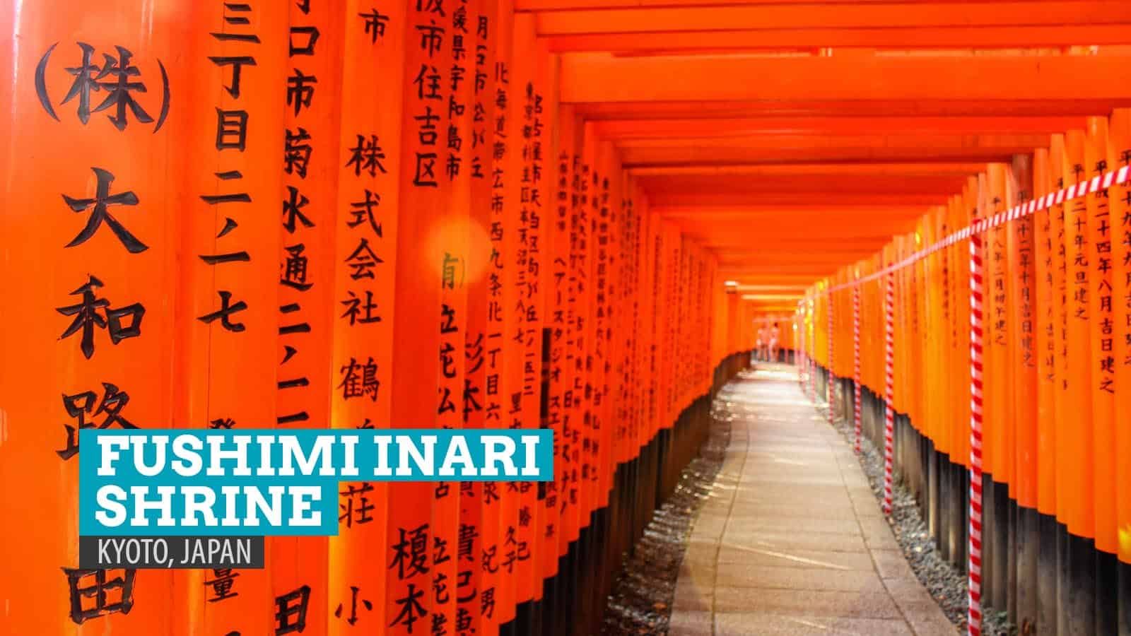 FUSHIMI INARI SHRINE: The Thousand Torii Gates of Kyoto, Japan