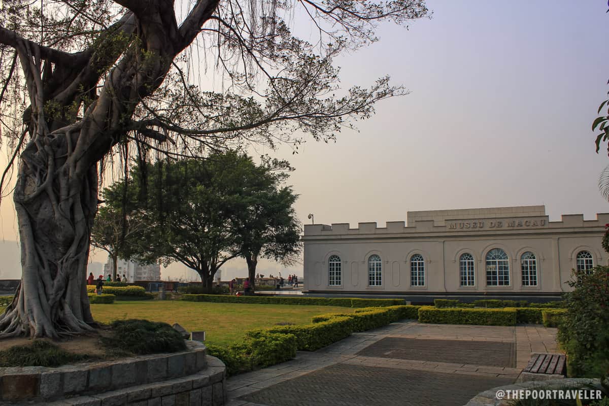 The fort now houses the Macau Museum