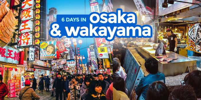 OSAKA AND WAKAYAMA: 6-DAY ITINERARY