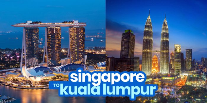 SINGAPORE TO KUALA LUMPUR by BUS or TRAIN: Crossing the Border
