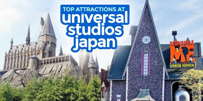 UNIVERSAL STUDIOS JAPAN: Best Rides and Attractions